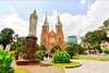 Admire the beautiful Saigon Notre Dame Cathedral