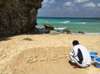 Beautiful Sunayama beach with impressive boulders