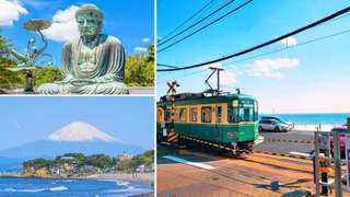 Kamakura Day Tour from Tokyo: The Great Buddha of Kamakura, Enoden Train, Kamakura High School | Including Enoden Ticket | Japan