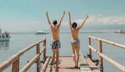 Oslob Whale Shark Watching, Tumalog Falls & Sumilon Sandbar Cebu Tour with Optional Moalboal Pescador Island or Inambakan Falls | Philippines, USD 152.11