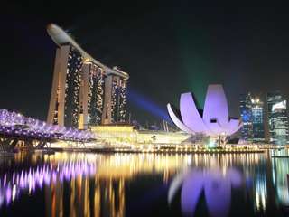 Marina Bay Night Bike Tour