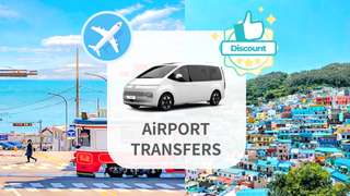 Gimhae Airport (PUS) or Busan Station Private Transfer to Busan City | South Korea