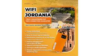 Pinjamwifi: Truly Unlimited Wi-Fi - Jordan (Indonesia Pickup), 288.070 VND