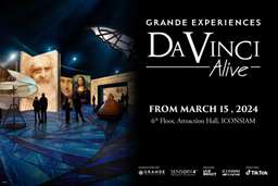 Da Vinci Alive Exhibition at ICONSIAM Bangkok Tickets, USD 13.09