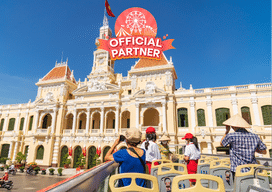 Vé xe buýt 2 tầng TP Hồ Chí Minh City Sightseeing