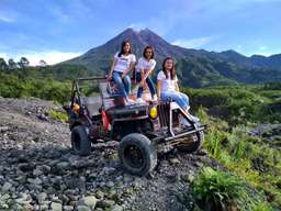 ONE DAY JOGJA TOUR PACKAGE (Lava Jeep Merapi - Prambanan - Brexi - Heha Sky View) By Buni Tours Jogja, USD 38.17