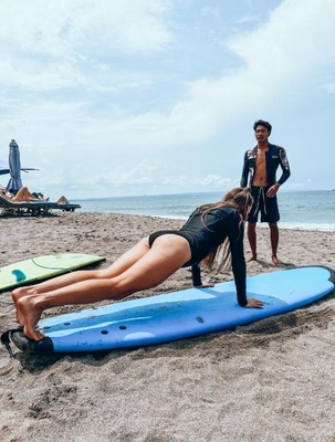 Private Surfing Lesson in Canggu 1