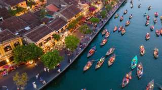 Đi thuyền trên sông Hoài Hội An và vé tham quan Phố cổ Hội An tùy chọn