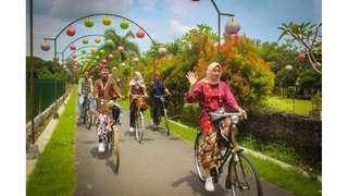 Plaosan Romantic Cycling Tour One Day Trip, Rp 401.335