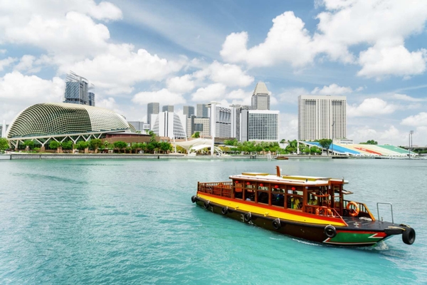 singapore river cruise clarke quay jetty