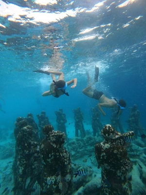 Publik snorkling Gili Trawangan Meno Air 1