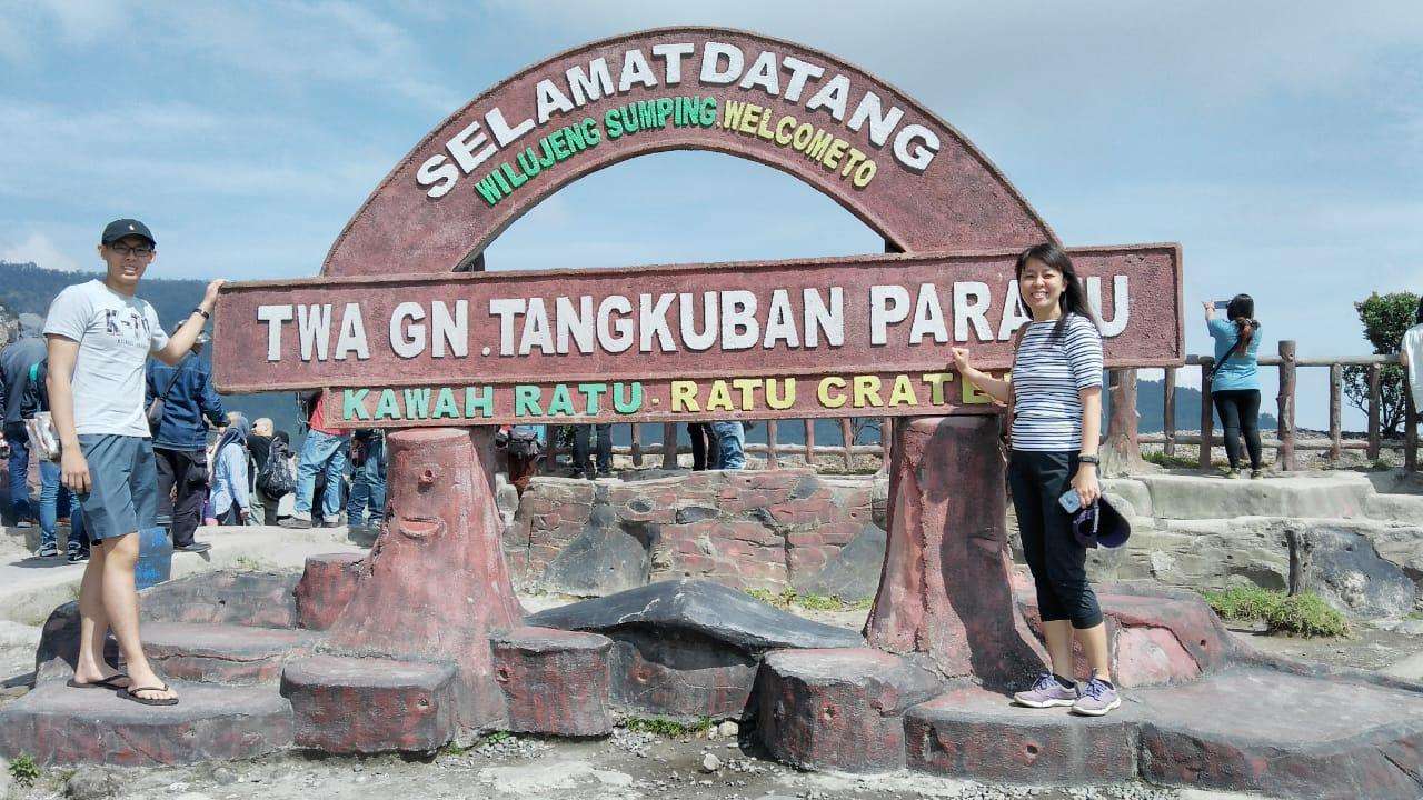 Wisata Tangkuban Perahu dari Bandung ( DOMESTIC TOURIST/KITAS HOLDER