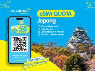 4G Travel eSIM Jepang oleh JavaMifi