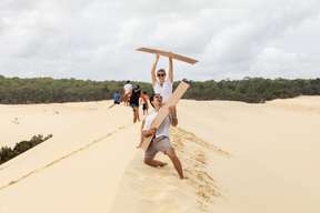 Tangalooma Desert Safari Day Cruise with Bus Transfers from Gold Coast