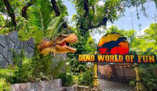Dinosaurs Island 5 in 1 Attraction Ticket: Dinosaurs Island, Insectlandia, Wonders of the World, Jurassic Jungle Safari and 7D Superscreen | Clark