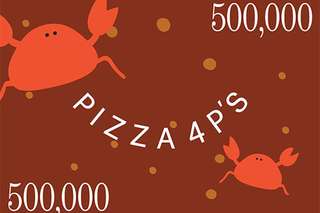 Pizza 4P's Restaurant Chain Vouchers by Giftpop 