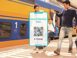Eurail Benelux Pass, Rp 2.608.948