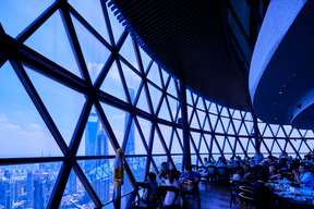 Oriental Pearl Tower Double Sphere Observation+Revolving Restaurant Buffet