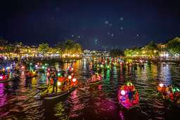 Sightseeing by Boat and Lantern Release on Hoai River Tickets, AUD 7.10