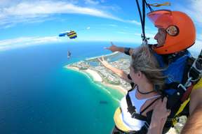 Beach Landing Tandem Skydive Experience in Gold Coast