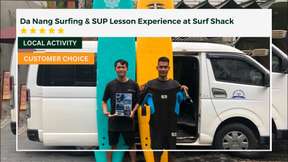 Da Nang Surfing & SUP Lesson Experience at Surf Shack