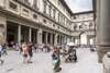 Admire the captivating Uffizi Gallery