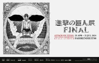 Attack On Titan: The Final Exhibition Ticket in Kuala Lumpur, RM 61.96