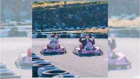 Jeju Go-Kart Experience at Songaksan Mountain