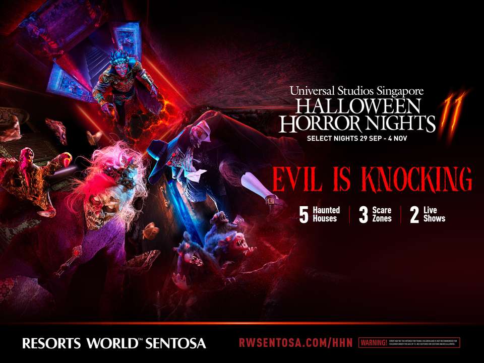 Universal Studios Singapore™ Halloween Horror Nights™ Tickets July 2024