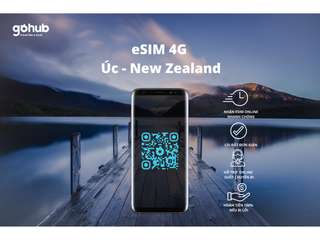 4G eSIM for Australia & New Zealand by GoHub