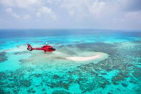 Moore Reef with Helicopter Flight Day Tour from Cairns