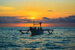 Sunset Cruise by Jukung with Seafood Dinner, Rp 1.540.000