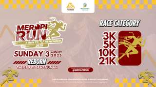 MERAPI RUN 2025, SGD 16