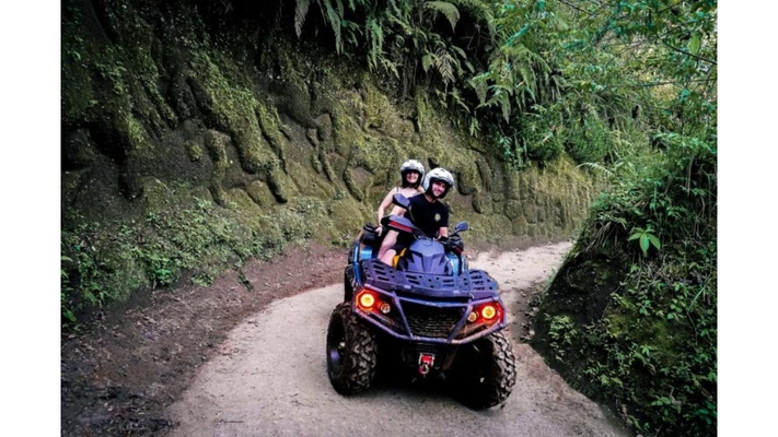 Ubud : Alasan Adventure ATV 450CC, Goa Gorila, Sungai, Offroad & Free Akses Crete Sunset Pool Bar 1