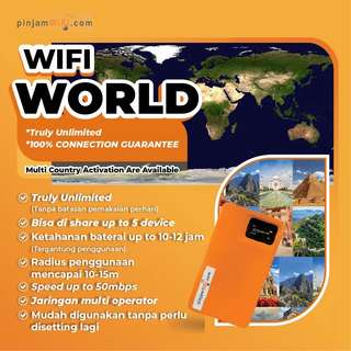 Pinjamwifi: Truly Unlimited Wi-Fi - Worldwide, 304.074 VND