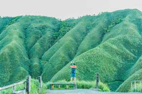 台湾宜兰｜礁溪抹茶山圣母山庄步道包车一日接驳｜九人座