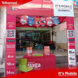 Telkomsel Uluwatu Sim Card, THB 933.07