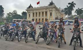 Hanoi Vintage Minsk Motorbike Tour: Culture, Sight & Fun on Minsk