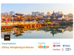 eSIM 4G dùng tại Trung Quốc, Hong Kong và Macau từ Sim2Go