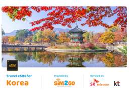 4G eSIM for South Korea by Sim2Go