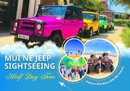 Mui Ne Jeep Sightseeing Half Day Tour by SST Travel, USD 11.83