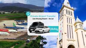 Private Transfer between Lien Khuong Airport (DLI) and Da Lat City