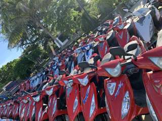 [Limited Time 20% Off] Xiaoliuqiu Scooter Rental: Xiaoliuqiu Ferry Ticket  & e-Scooter Combo(Need Scooter License, Pick-up at Dafu Wharf) | Taiwan