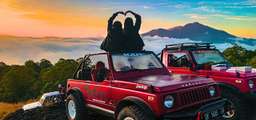 Tur Sunrise Jeep Gunung Batur , Rp 375.000