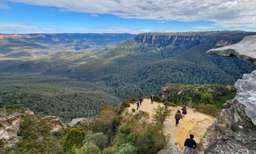 Blue Mountains Full Day Tour with Waterfall Walk and Lunch, THB 2,409.18
