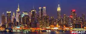 Guided Bus Tour at Night | Options for Top of the Rock Tickets | New York