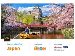 4G eSIM for Japan by Sim2Go