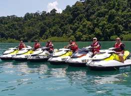 Langkawi Dayang Bunting Island Tour by Jet Ski with Mega Water Sports