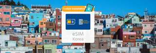 การ์ด eSIM ของเกาหลี | ไม่จำกัดรายวัน/500MB/1GB/2GB eSIM