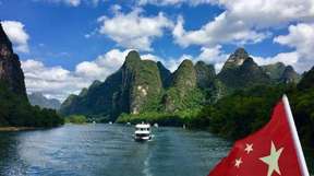 Day trip for Li river cruise and the Impression San Jie Liu show in Yangshuo